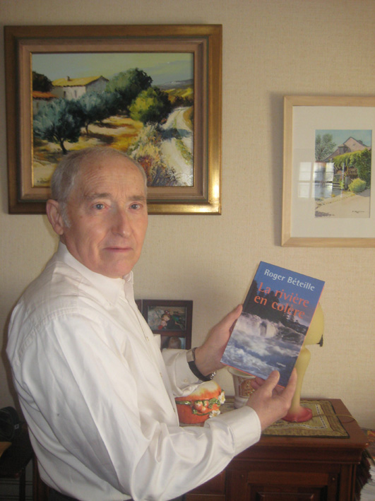 photo Roger Bteille et son livre